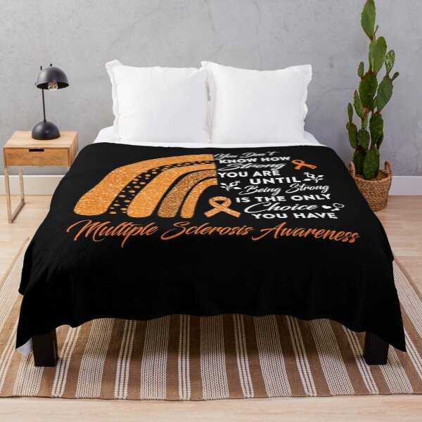 Item preview, You Don't Know How Strong You Are Rainbow Multiple Sclerosis Awareness designed and sold by Gillosina.