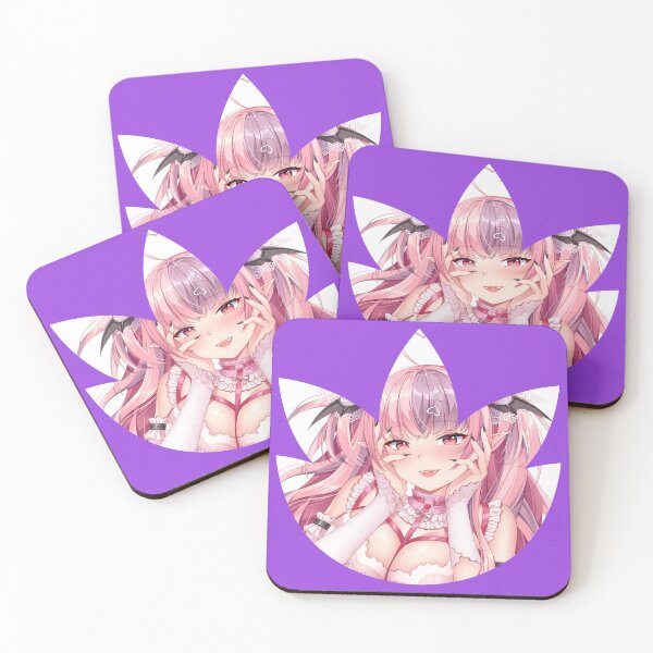 Item preview, Ironmouse Cute Vtuber Girl Leaf Cut Framed designed and sold by creativille.
