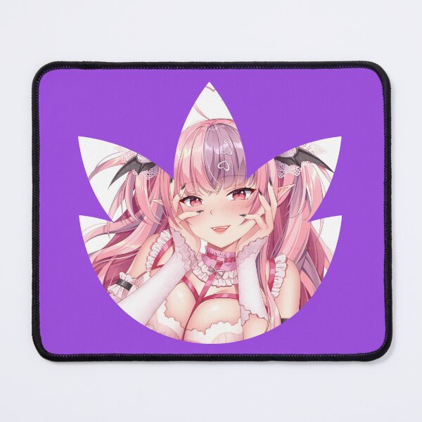 Item preview, Ironmouse Cute Vtuber Girl Leaf Cut Framed designed and sold by creativille.