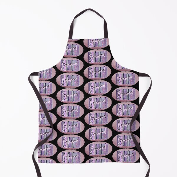 Item preview, Blessed Pastel Pink and Purple Glitter Brush Strokes designed and sold by handsoftime2020.