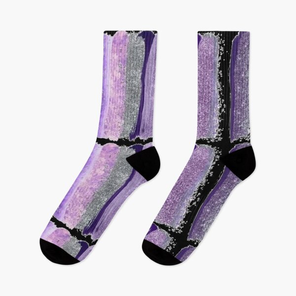 Item preview, Blessed Pastel Pink and Purple Glitter Brush Strokes designed and sold by handsoftime2020.