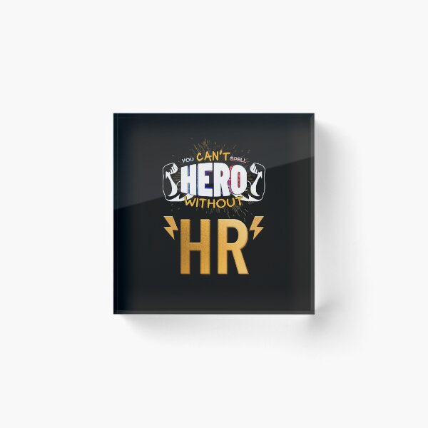 Artikelvorschau, Sie können Hero nicht ohne HR buchstabieren entworfen und verkauft von Tritonn204.