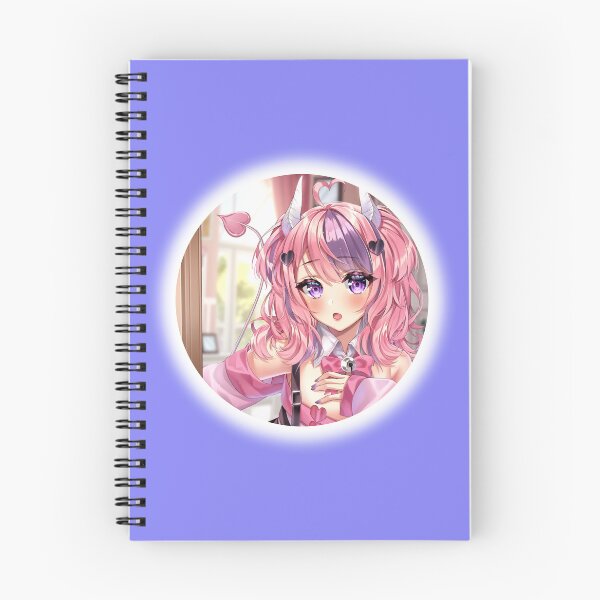 Item preview, Ironmouse Cute Vtuber Girl Circular Cut Frame designed and sold by creativille.
