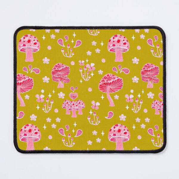 Item preview, 70's Pink Magic Mushroom Garden designed and sold by Lupita  Blu.