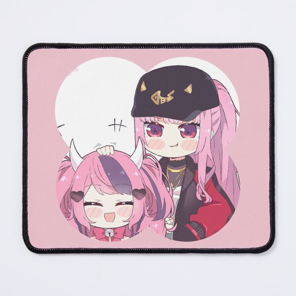 Item preview, Ironmouse Cute Vtuber Clover Cut Shape designed and sold by creativille.