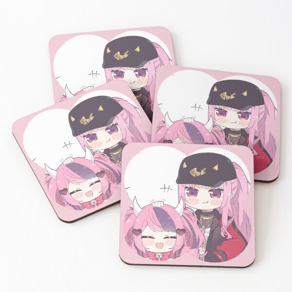 Item preview, Ironmouse Cute Vtuber Clover Cut Shape designed and sold by creativille.