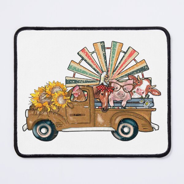 Item preview, Animals in a Farm Truck designed and sold by JennBBDesigns.
