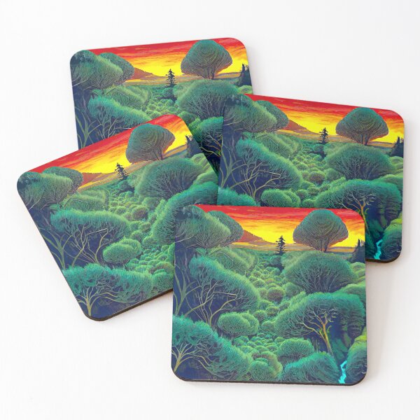 Item preview, The Forested Valley designed and sold by PictureNZ.