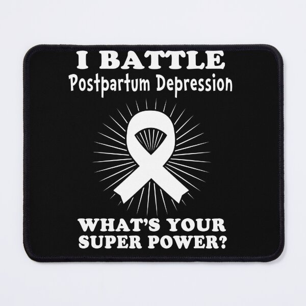 Item preview, I Battle Postpartum Depression Funny Postpartum Depression Warrior Gift designed and sold by rechardtee.