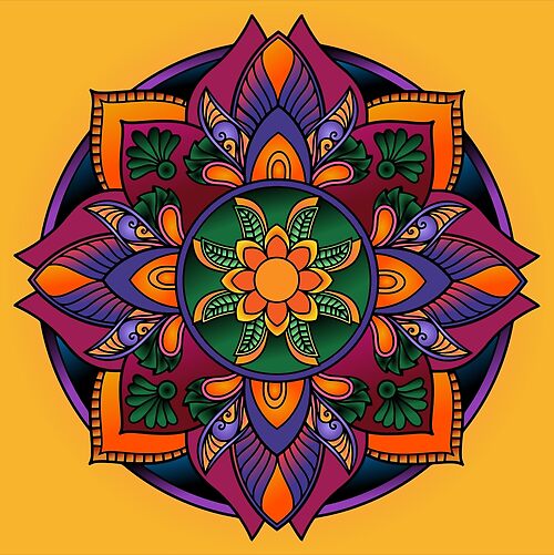 Floral Mandalas 061 (Style:6)