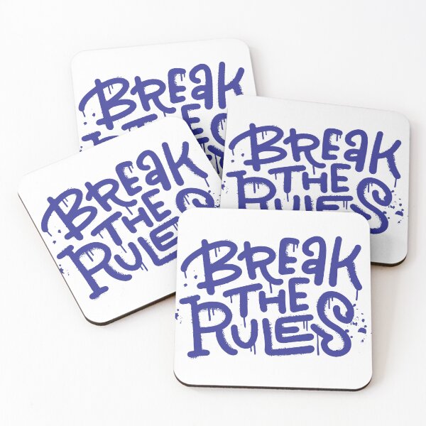 Item preview, Break the Rules | Rule Breaker | Motivation | Part 4 designed and sold by CadDesignerr.