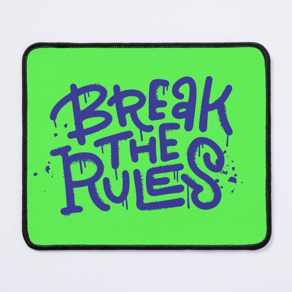Item preview, Break the Rules | Rule Breaker | Motivation | Part 4 designed and sold by CadDesignerr.