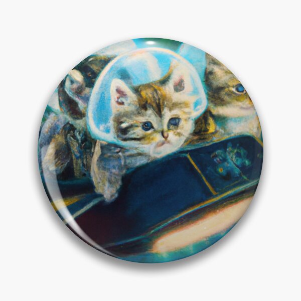 Item preview, Kittens On A Spaceship designed and sold by Zestpond.