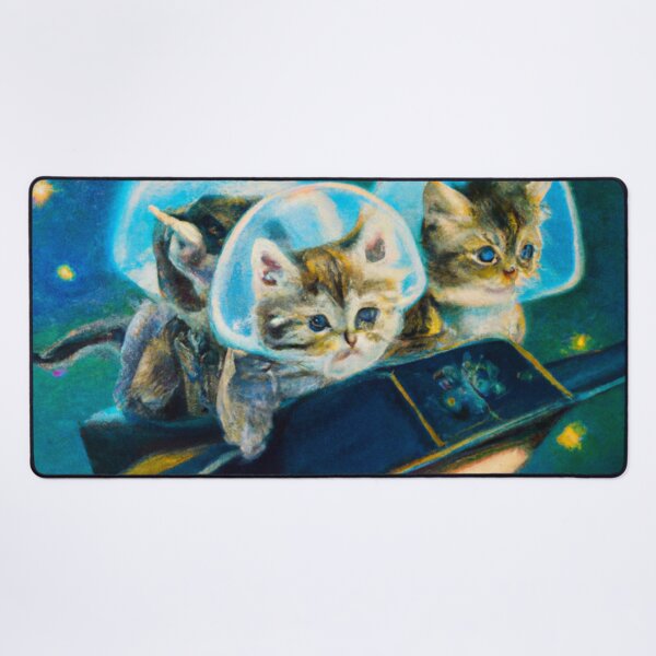 Item preview, Kittens On A Spaceship designed and sold by Zestpond.