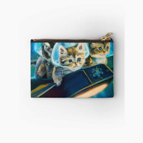 Item preview, Kittens On A Spaceship designed and sold by Zestpond.