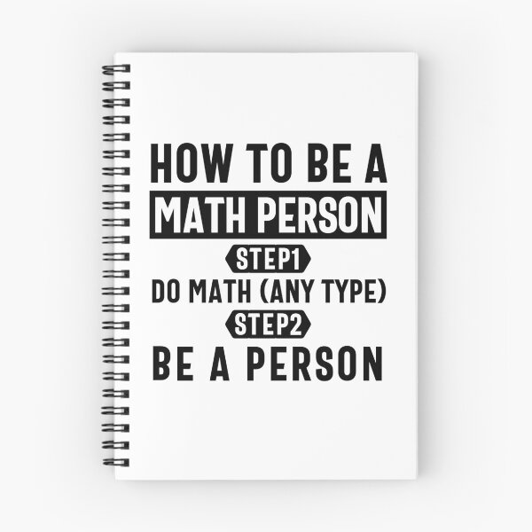 Item preview, How to be a Math Person poster - inspirational math gift - Funny Mathematical Lover Design Gift designed and sold by Olivergifts.