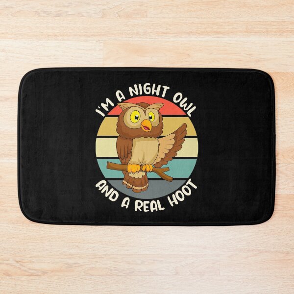 Item preview, I'm a Night Owl and a Real Hoot designed and sold by Einstein12345.