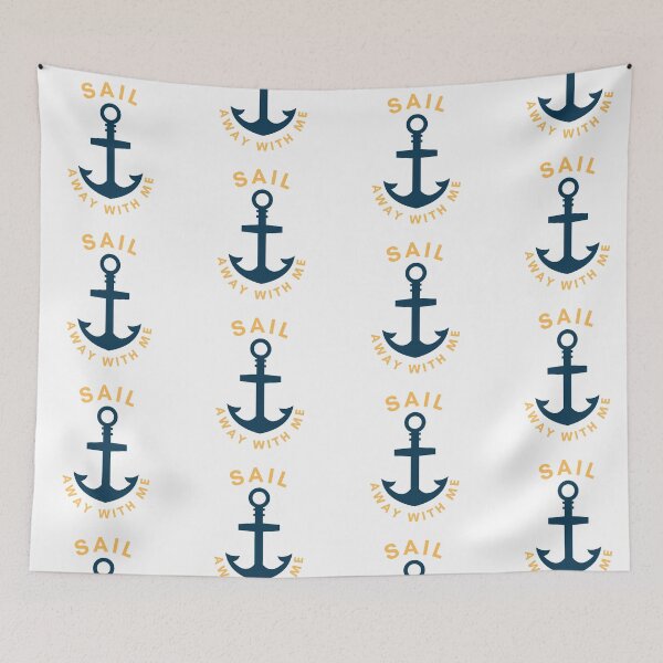Item preview, Sail Away With Me designed and sold by CakmakShop.