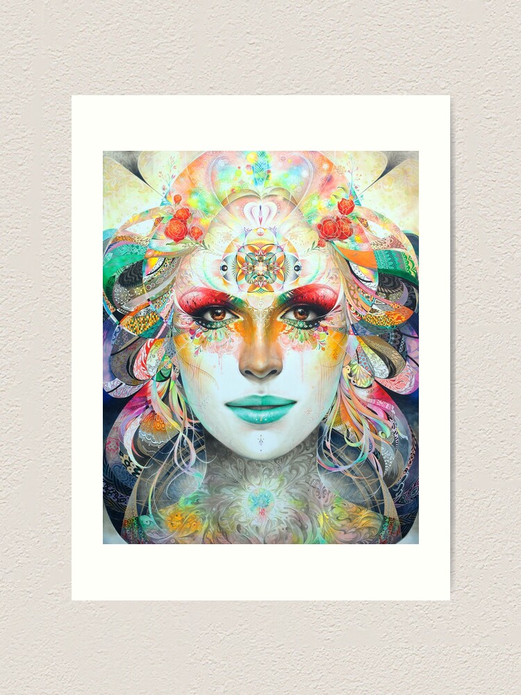 Alternate view of Gaia Art Print