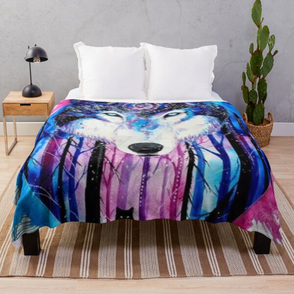 Item preview, Galaxy wolf designed and sold by UrbanBubules.