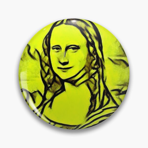 Item preview, "Mona Lisa (45)" an iconic Renaissance painting reimagined. designed and sold by thalasson.