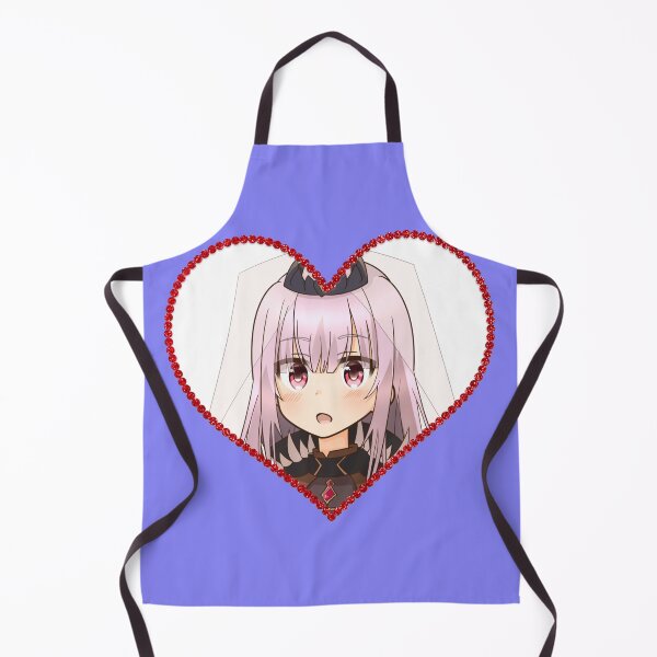 Item preview, Mori Calliope hololive Vtuber Heart Shape Cut With Rose Border designed and sold by creativille.