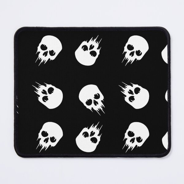Item preview, halloween skull black white skeleton designed and sold by Gossip Rag.