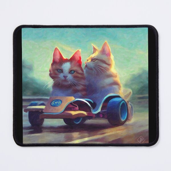 Item preview, Cool Cat go kart racers  designed and sold by TheProtoArt.