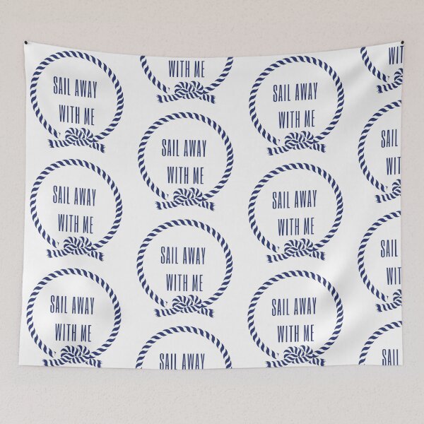 Item preview, Sail Away With Me designed and sold by CakmakShop.