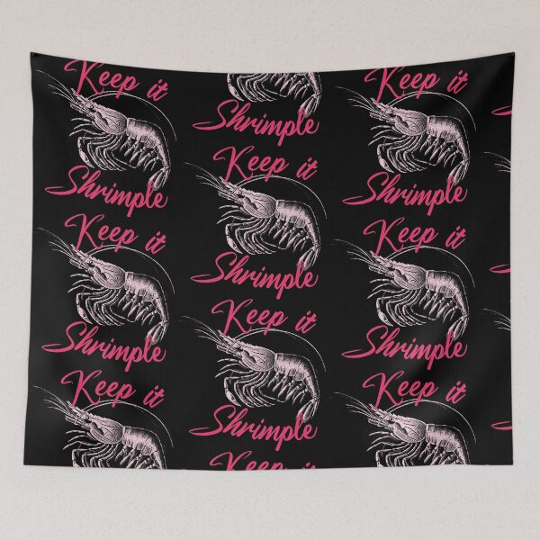 Item preview, Keep It Shrimple designed and sold by portokalis.