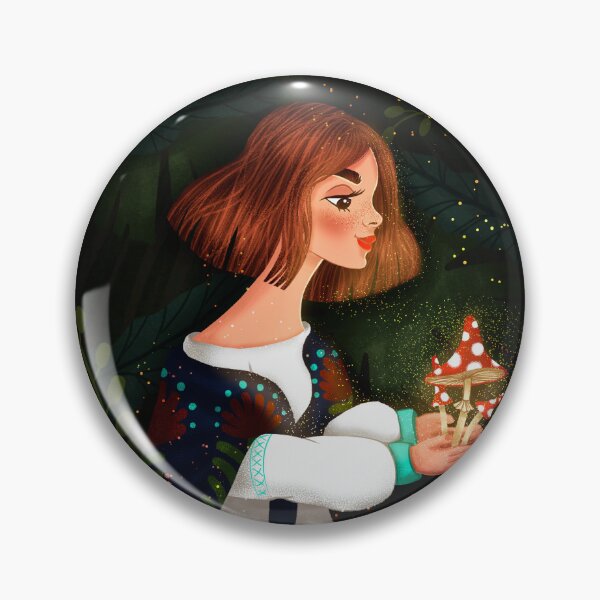 Item preview, Girl in forest designed and sold by Olga Vorontsova.
