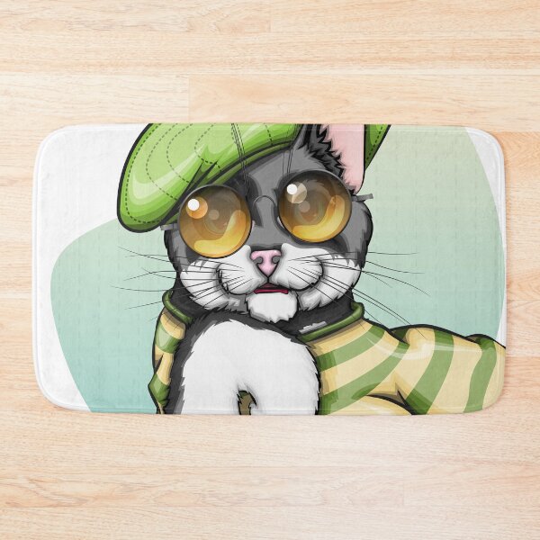 Item preview, A cat with a very particular style designed and sold by h4nz4rt.