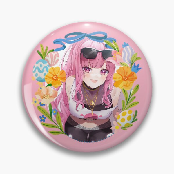 Item preview, Mori Calliope Cute Vtuber Clover Beautiful Floral Frame designed and sold by creativille.