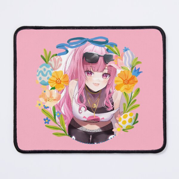 Item preview, Mori Calliope Cute Vtuber Clover Beautiful Floral Frame designed and sold by creativille.
