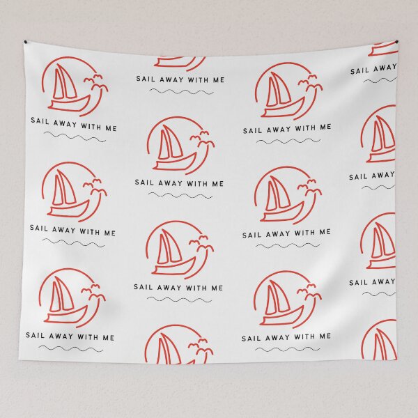 Item preview, Sail Away With Me designed and sold by CakmakShop.