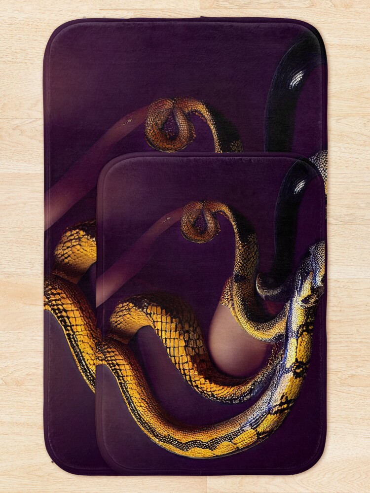 Alternate view of Medusa Transformation Bath Mat