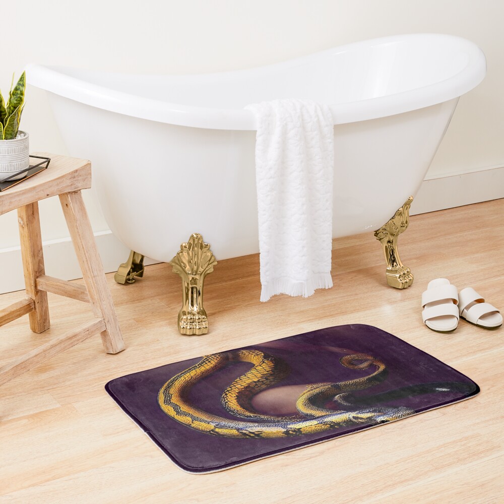 Medusa Transformation Bath Mat