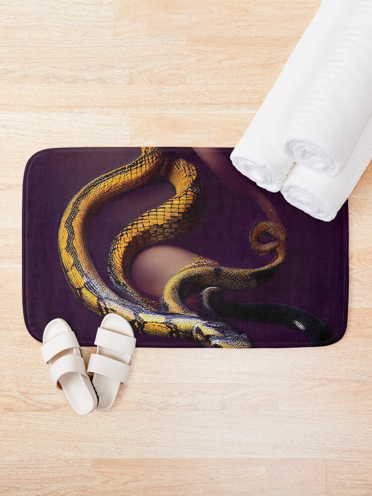 Alternate view of Medusa Transformation Bath Mat