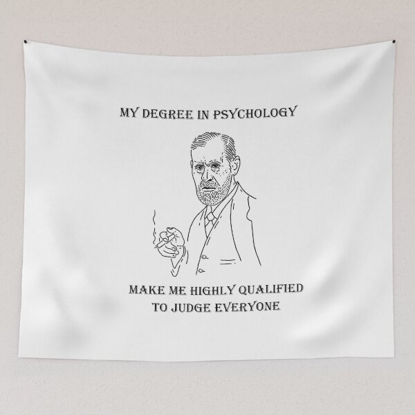Item preview, My Degree In Psychology Make Me Highly Qualified To Judge Everyone designed and sold by AMICO77.