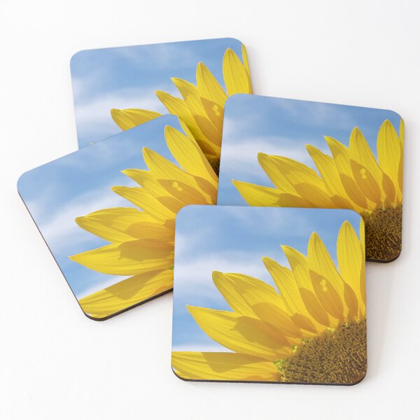 Item preview, Sunflower In Blue Sky Dramatic Art Photo designed and sold by DEC02.