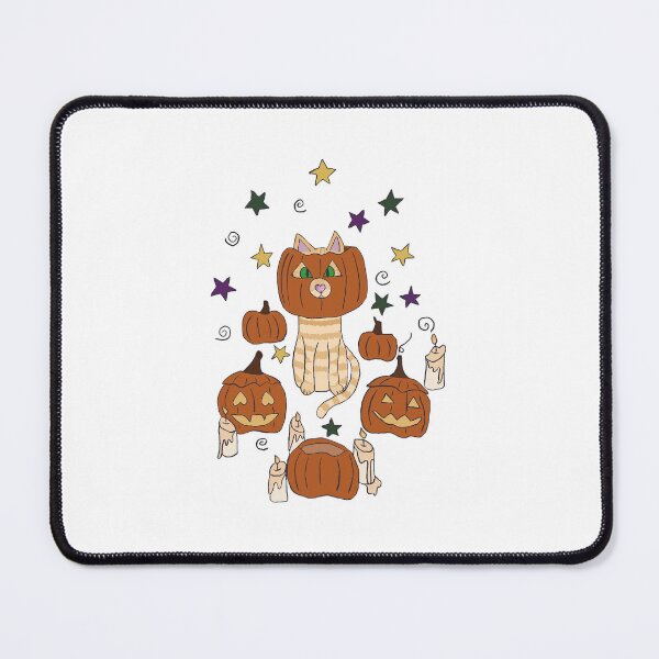 Item preview, pumpkin kitty designed and sold by highkeyart.