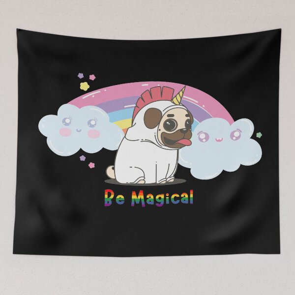 Item preview, Be Magical Pugicorn designed and sold by ChiweenieHobbit.