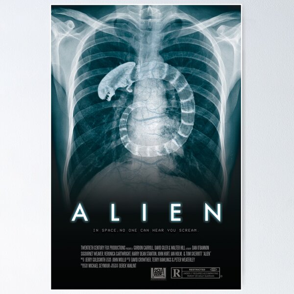 Item preview, Alien Movie Poster Redesign designed and sold by kimdle.
