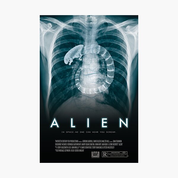 Item preview, Alien Movie Poster Redesign designed and sold by kimdle.