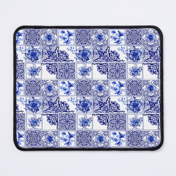 Item preview, Chinoiserie,blue flowers,birds,blue china,blue willow designed and sold by MariaMarinova.