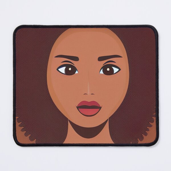Item preview, Beatiful girl with afro hair designed and sold by artsyworldart.