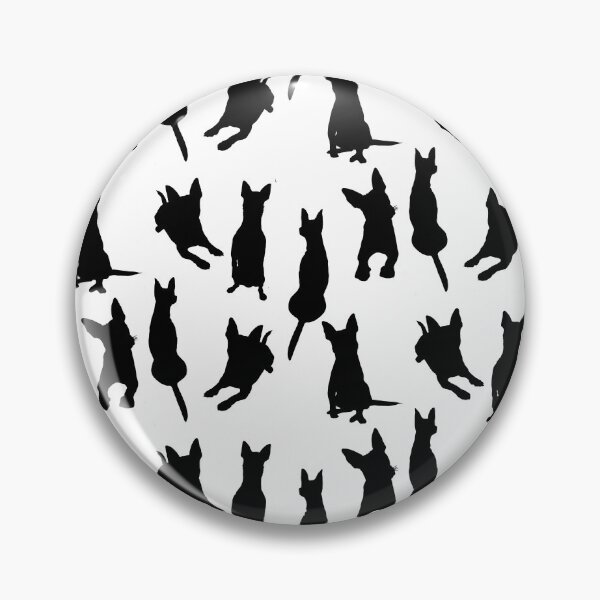 Item preview, Funny Cute Puppy Black and White Seamless Pattern designed and sold by Anakathrin.