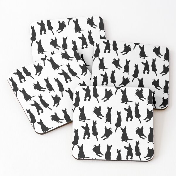 Item preview, Funny Cute Puppy Black and White Seamless Pattern designed and sold by Anakathrin.