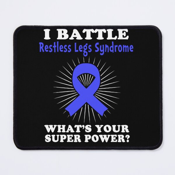 Item preview, I Battle Restless Legs Syndrome Funny Restless Legs Syndrome Warrior Gift designed and sold by rechardtee.