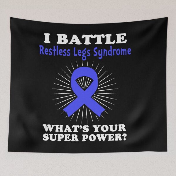 Item preview, I Battle Restless Legs Syndrome Funny Restless Legs Syndrome Warrior Gift designed and sold by rechardtee.